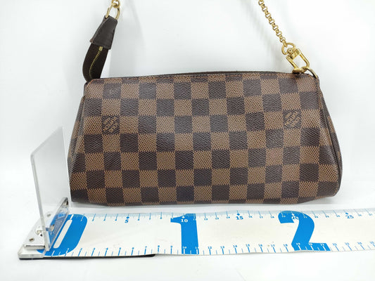 LOUIS VUITTON N55213 Damier Louis Vuitton Damier Eva 2-way Chain Shoulder Bag N55213 AA1110 Handbag