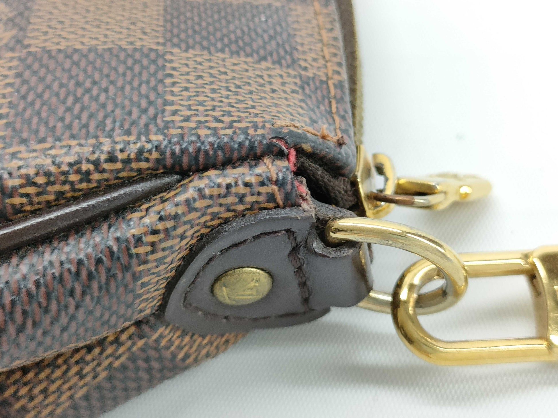 LOUIS VUITTON N55213 Damier Louis Vuitton Damier Eva 2-way Chain Shoulder Bag N55213 AA1110 Handbag