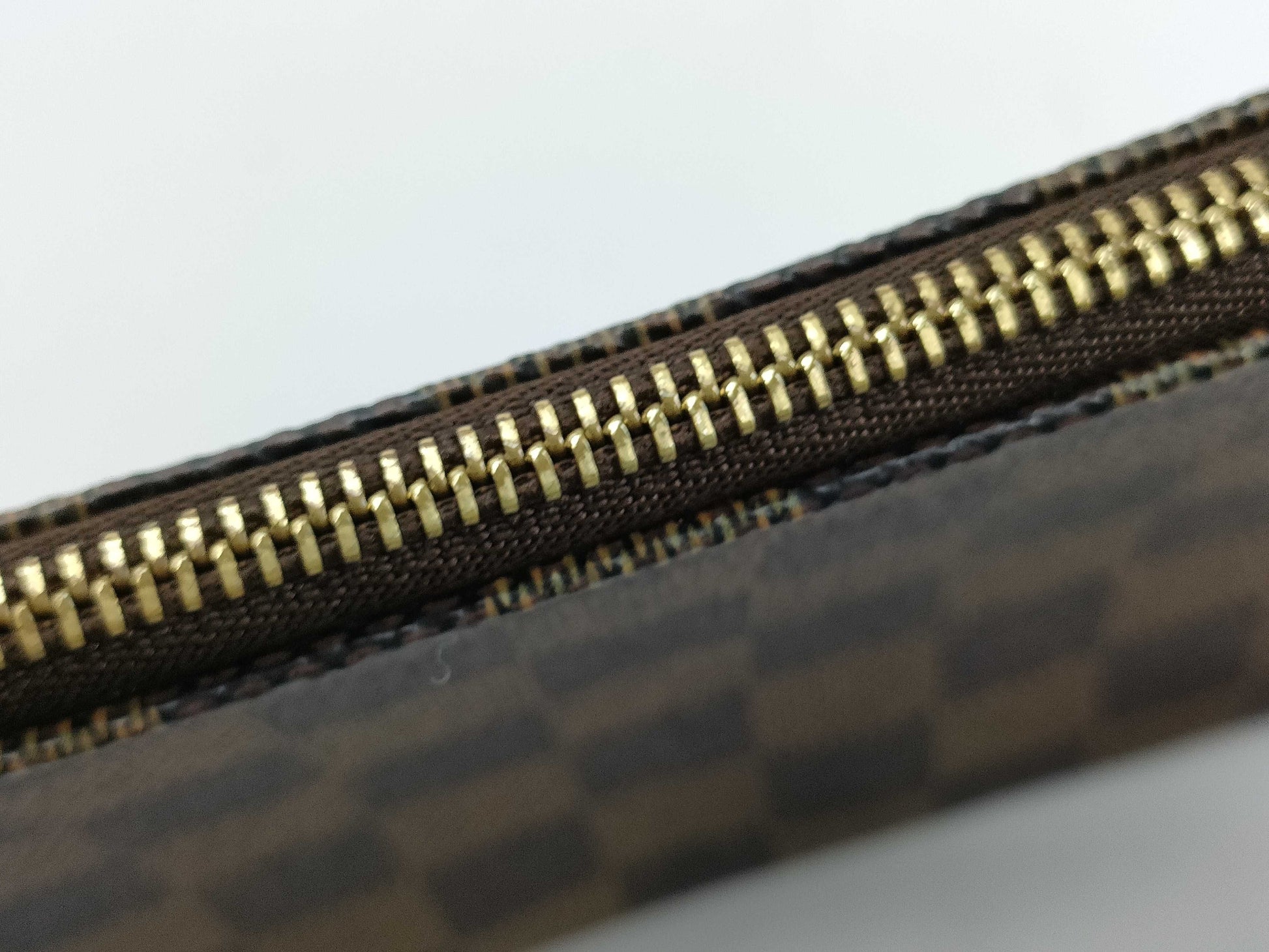 LOUIS VUITTON N51985 Damier Louis Vuitton Damier Accessoires Dark Brown N51985 Handbag