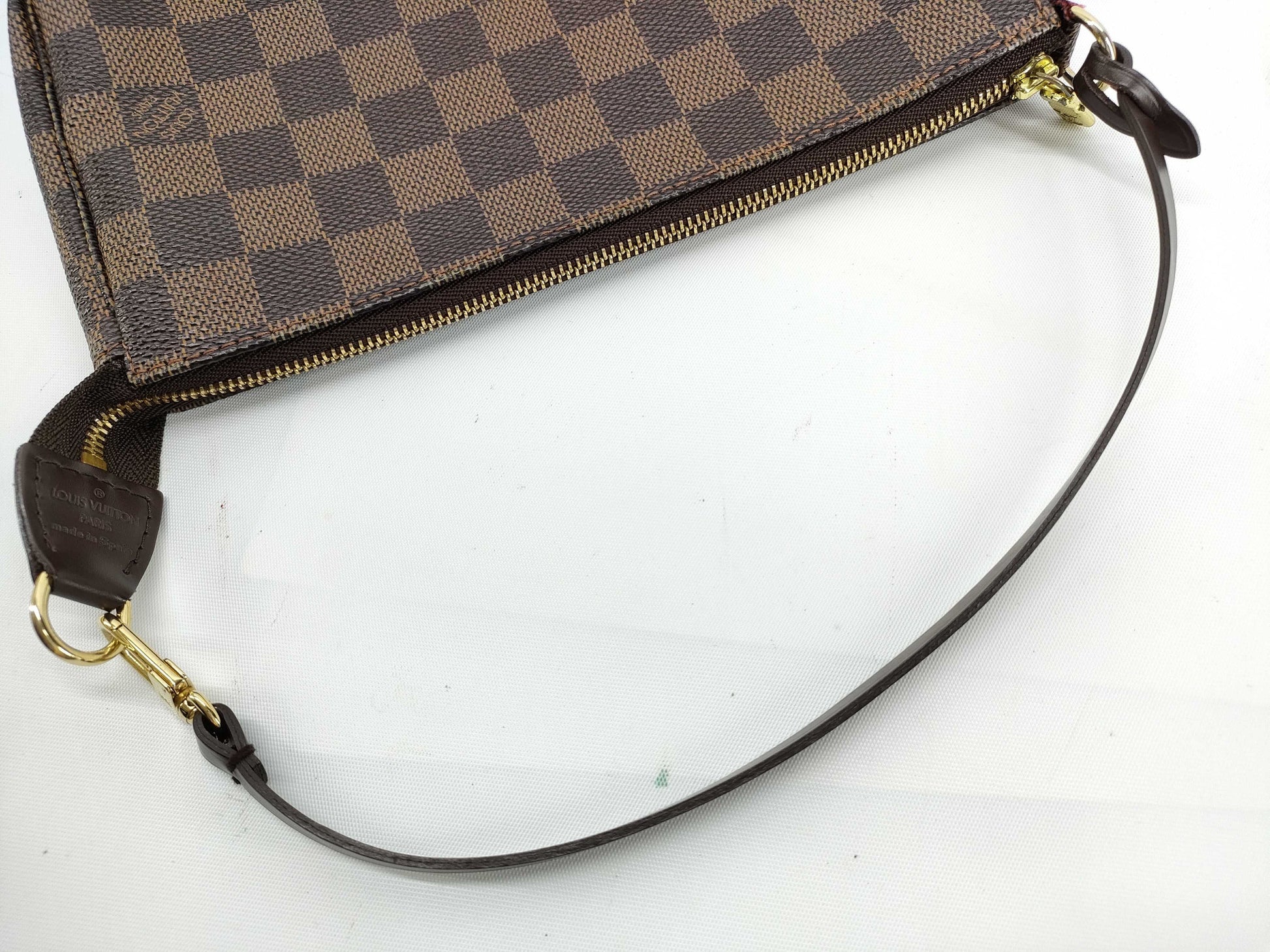 LOUIS VUITTON N51985 Damier Louis Vuitton Damier Accessoires Dark Brown N51985 Handbag