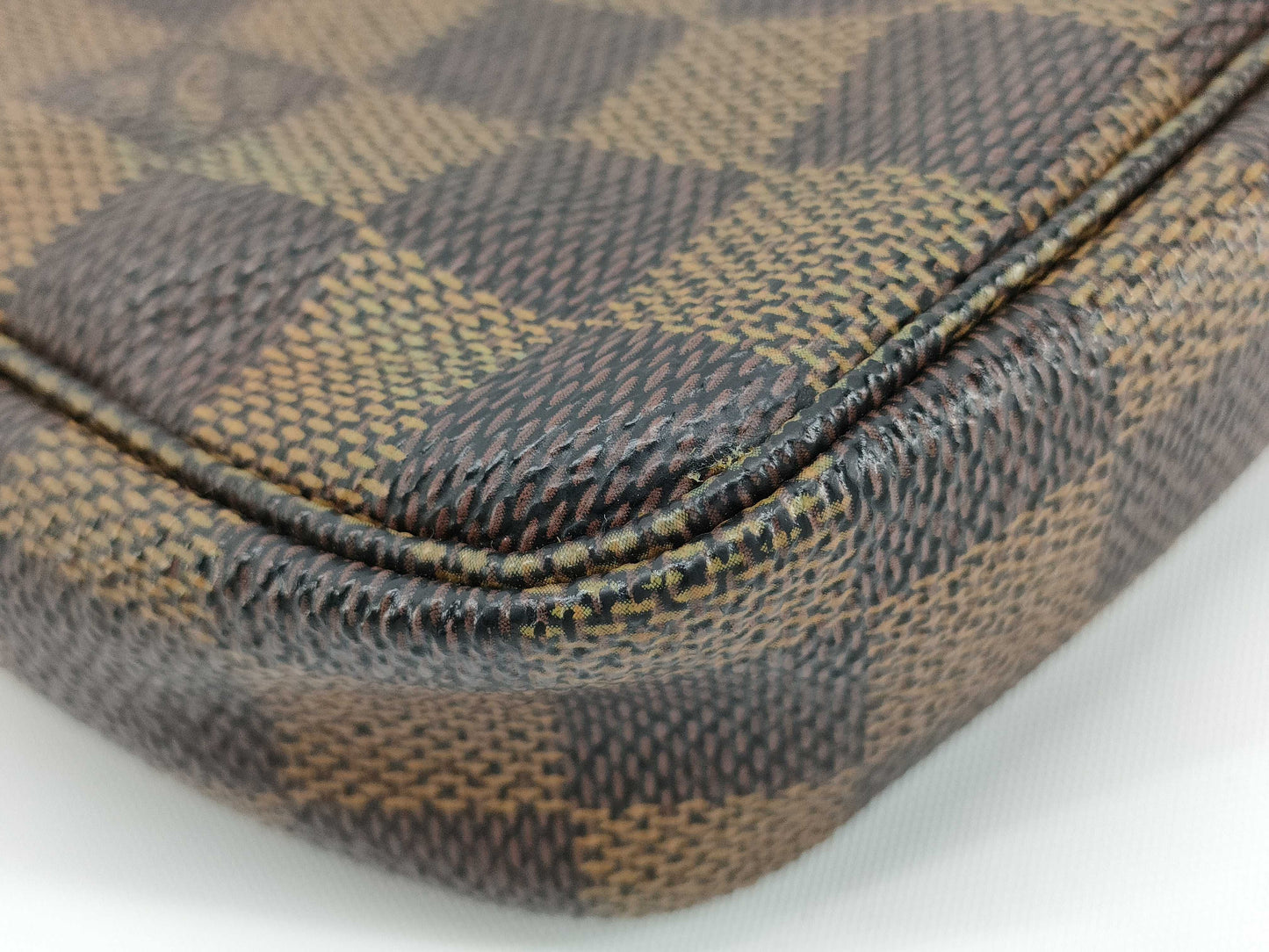 LOUIS VUITTON N51985 Damier Louis Vuitton Damier Accessoires Dark Brown N51985 Handbag