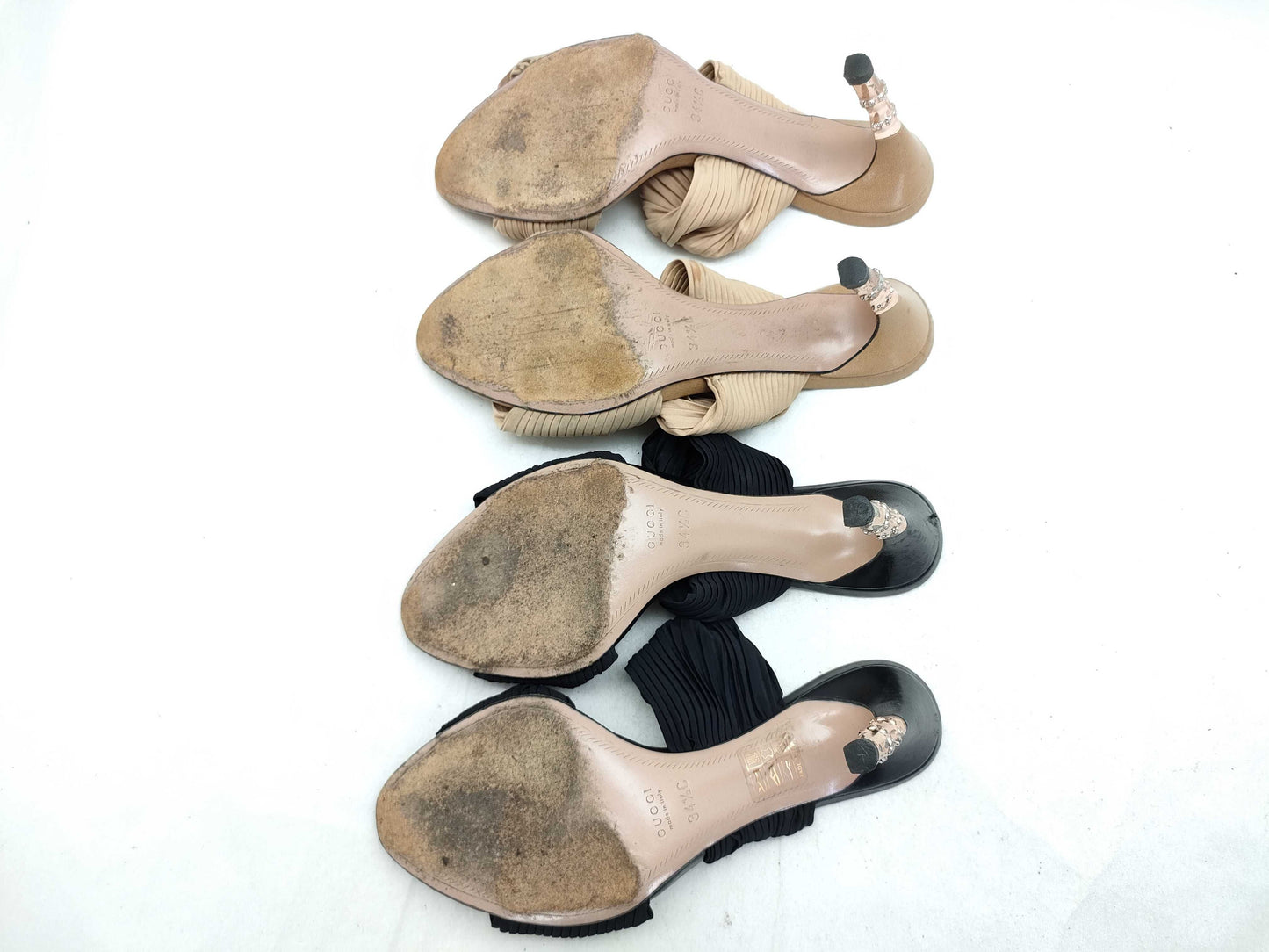 GUCCI GUCCI Gucci GG pattern pumps and sandals 4-piece set sandals