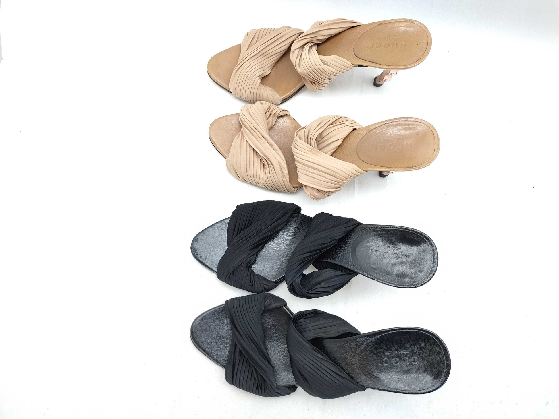 GUCCI GUCCI Gucci GG pattern pumps and sandals 4-piece set sandals