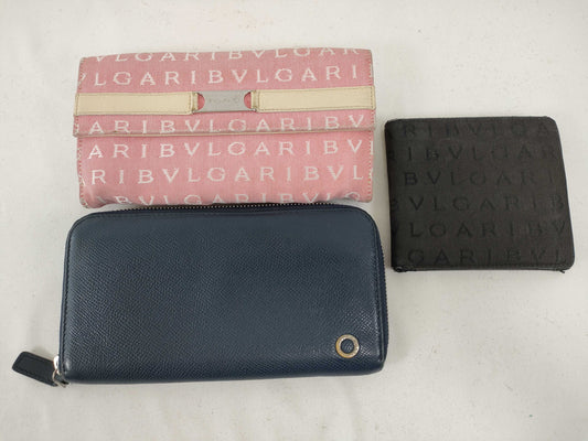 BVLGARI BVLGARI Wallet 3-Piece Set