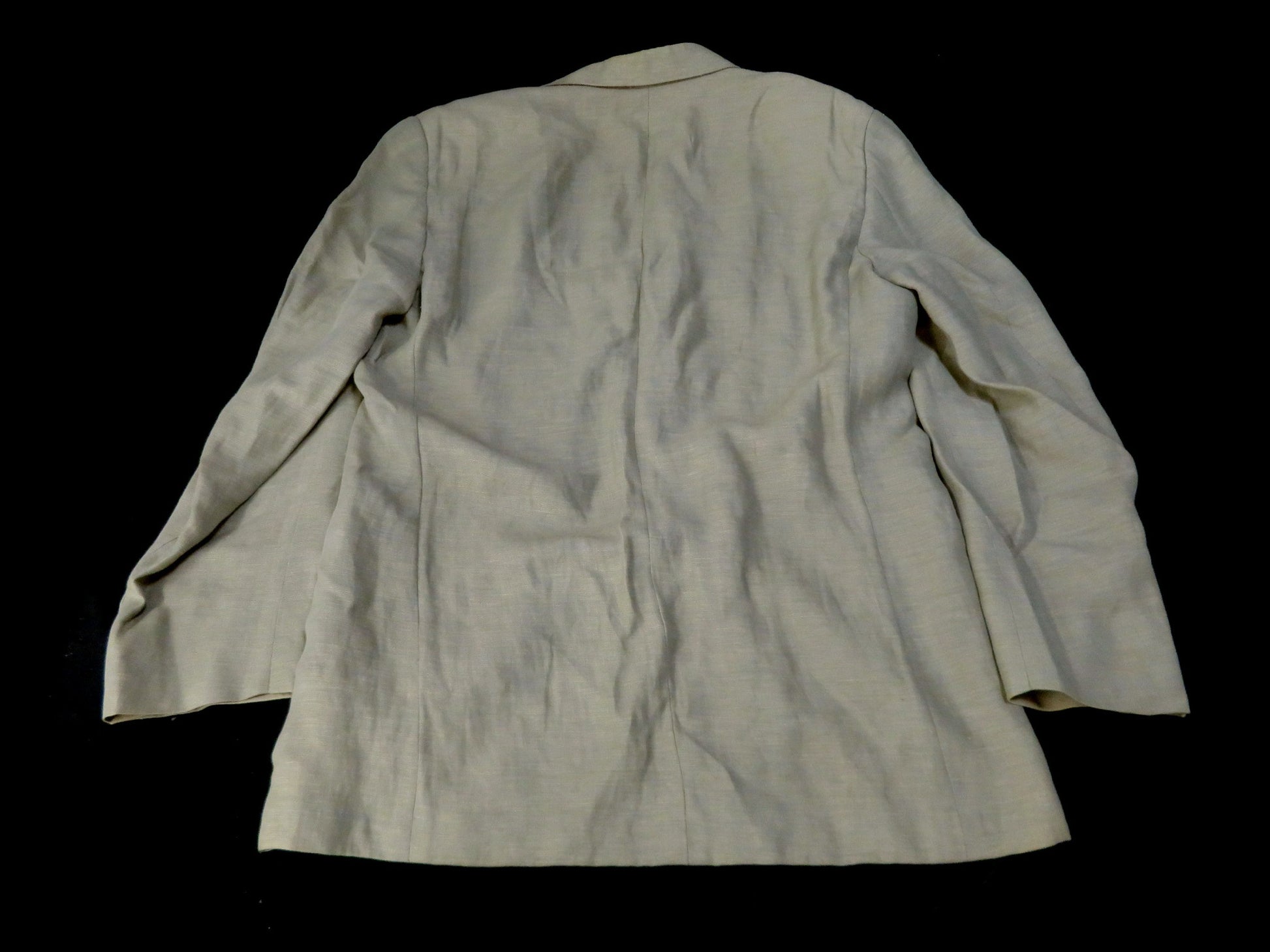 FENDI FENDI Linen Blend Tailored Jacket Size 50 LL XL Jacket