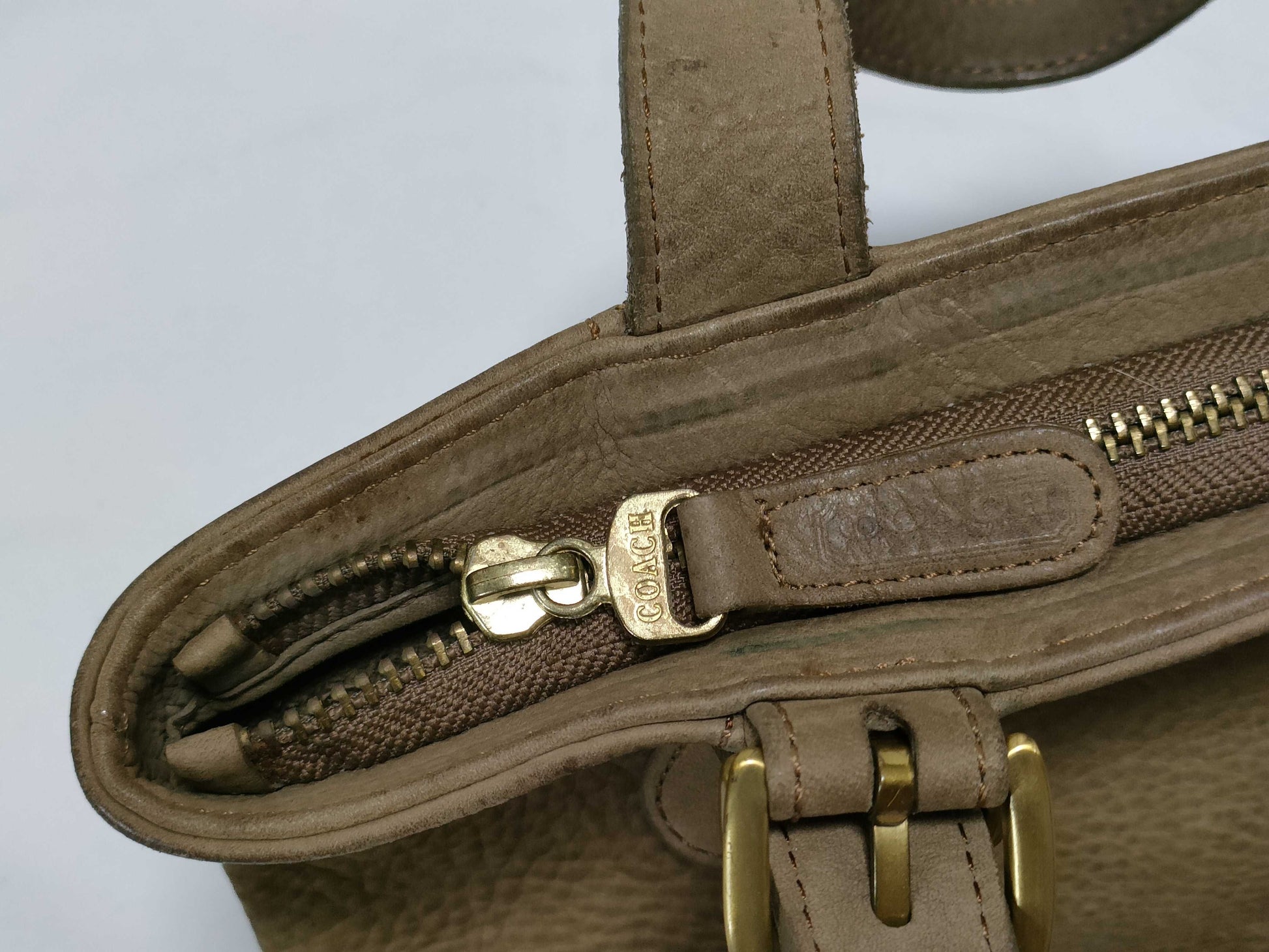 COACH 4-piece leather bag set