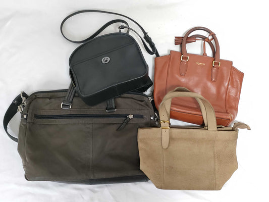 COACH 4-piece leather bag set