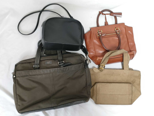 COACH 4-piece leather bag set