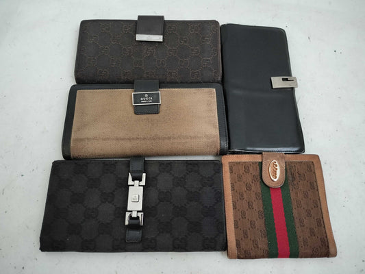 GUCCI Webbing GUCCI 5-Piece Wallet Set