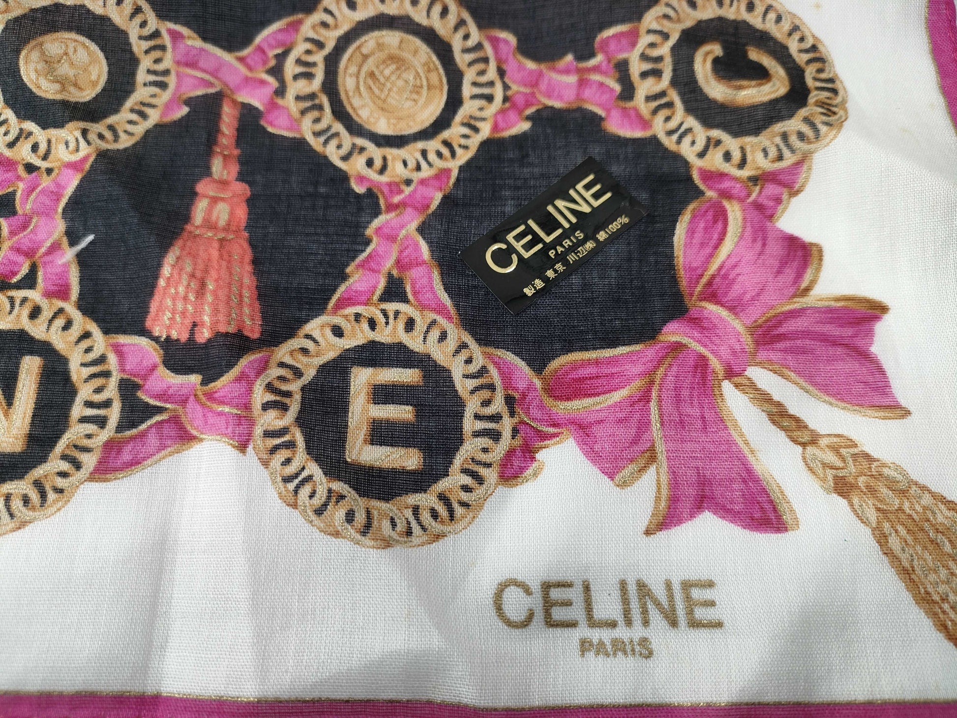 CELINE CELINE Celine Handkerchiefs 4-Piece Set Other Accessories