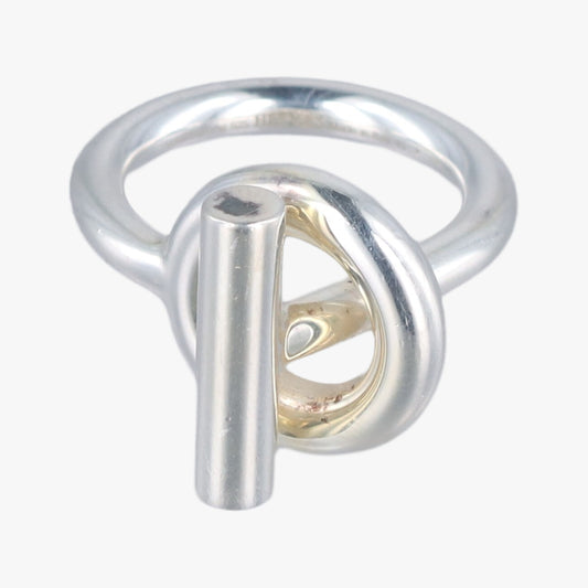 HERMES Echappé Silver Ag92523AB574104 Ring