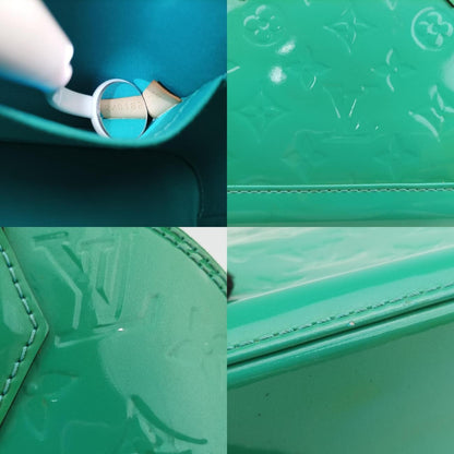 LOUIS VUITTON Alma BB Blue Lagon Vernis Shoulder Bag M91696SN0195