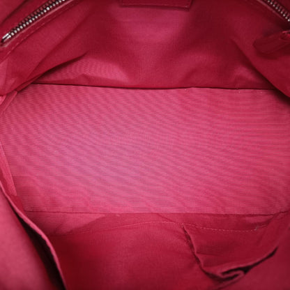 Dior Granville Rose Red Leather 09-BO-0172 Shoulder Bag