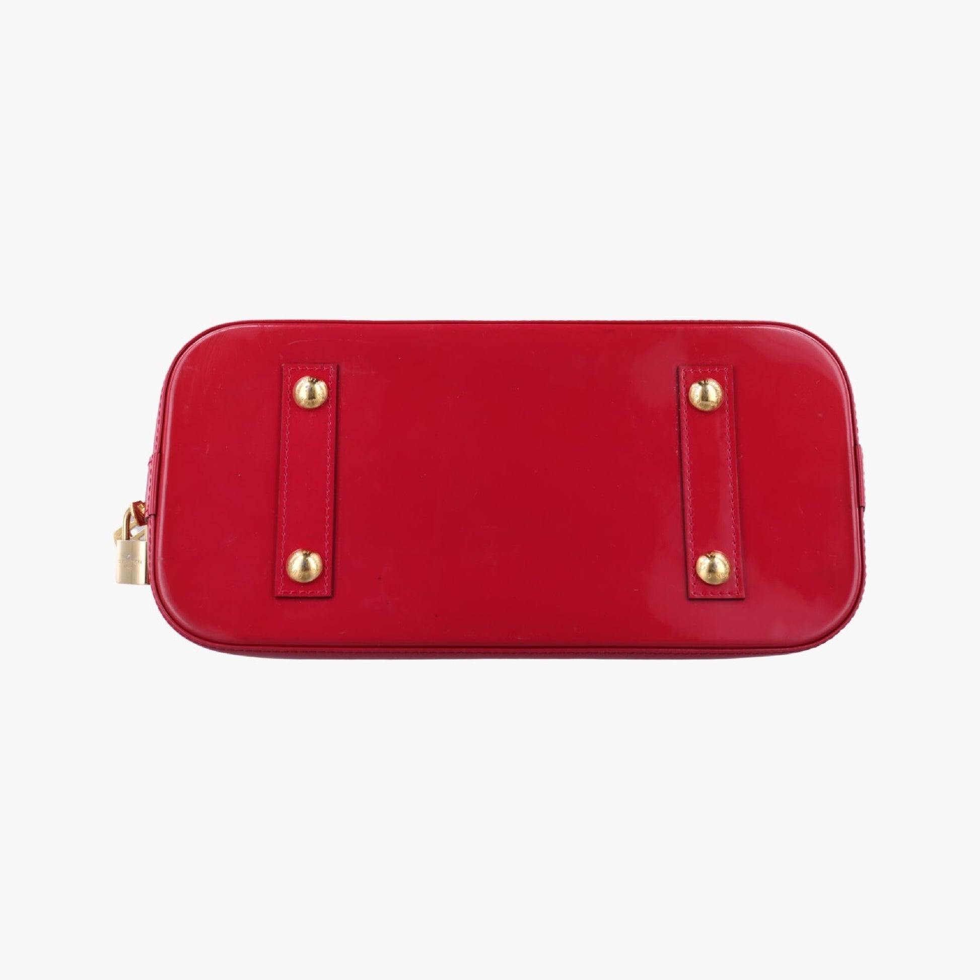 LOUIS VUITTON Alma PM Pomme d'Amour Vernis M90096FL0173 Shoulder Bag