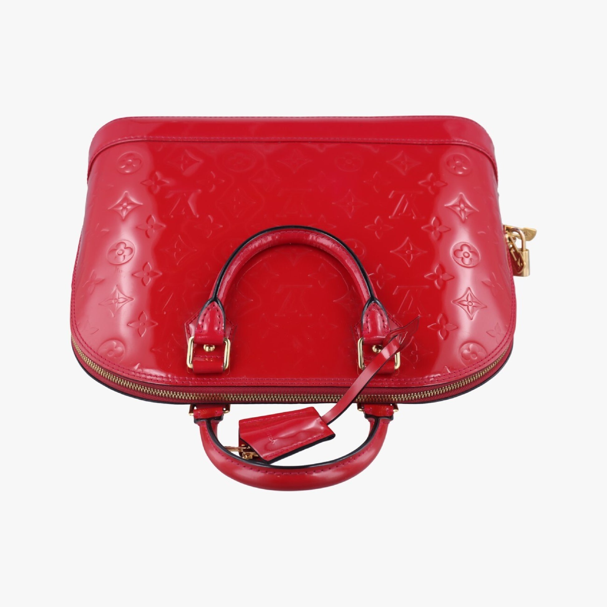 LOUIS VUITTON Alma PM Pomme d'Amour Vernis M90096FL0173 Shoulder Bag