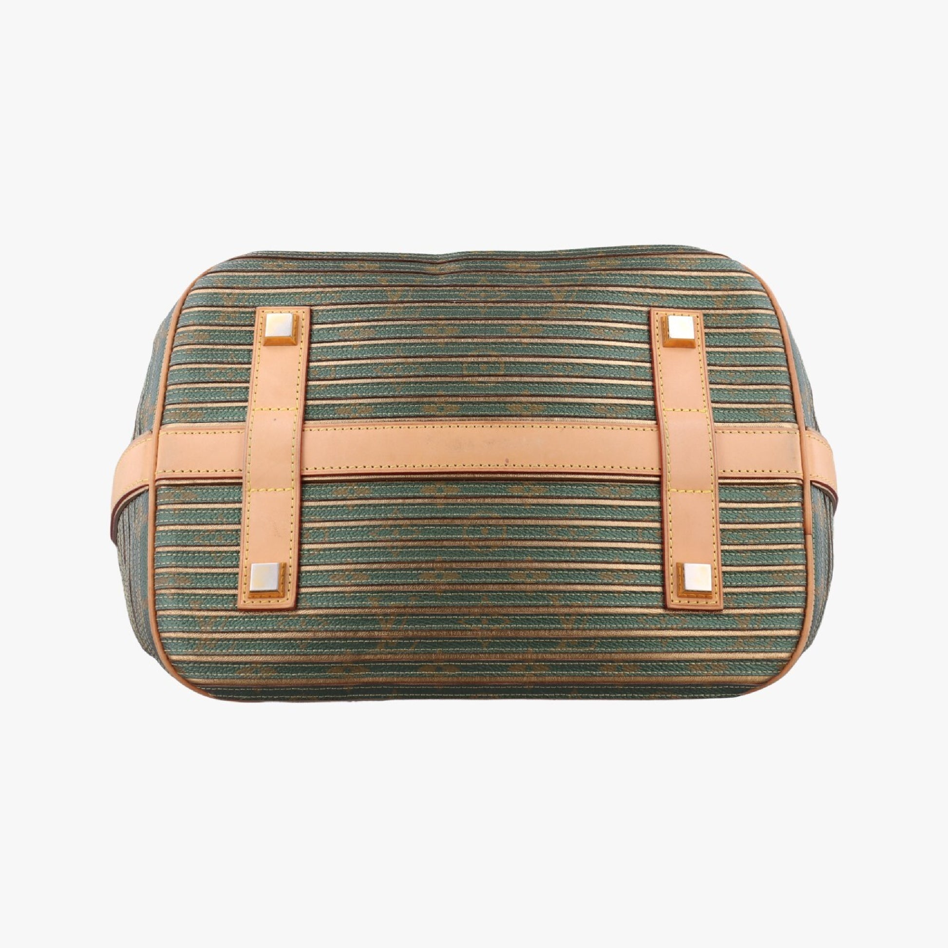LOUIS VUITTON Monogram Eden Neo Khaki x Green Monogram Eden x Calf Leather Handbag M40356AR1100