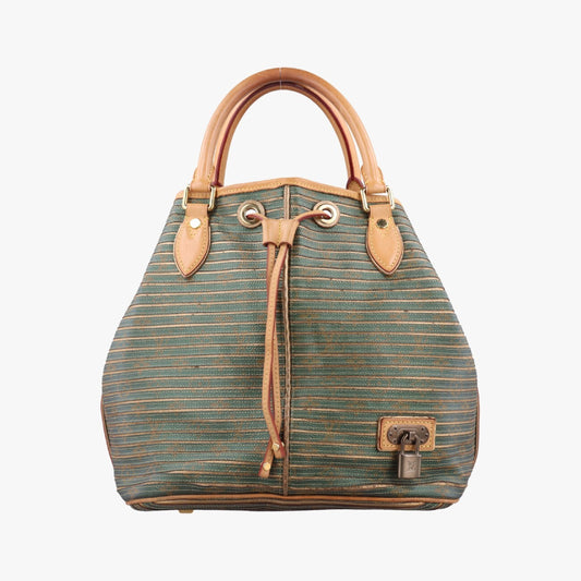LOUIS VUITTON Monogram Eden Neo Khaki x Green Monogram Eden x Calf Leather Handbag M40356AR1100