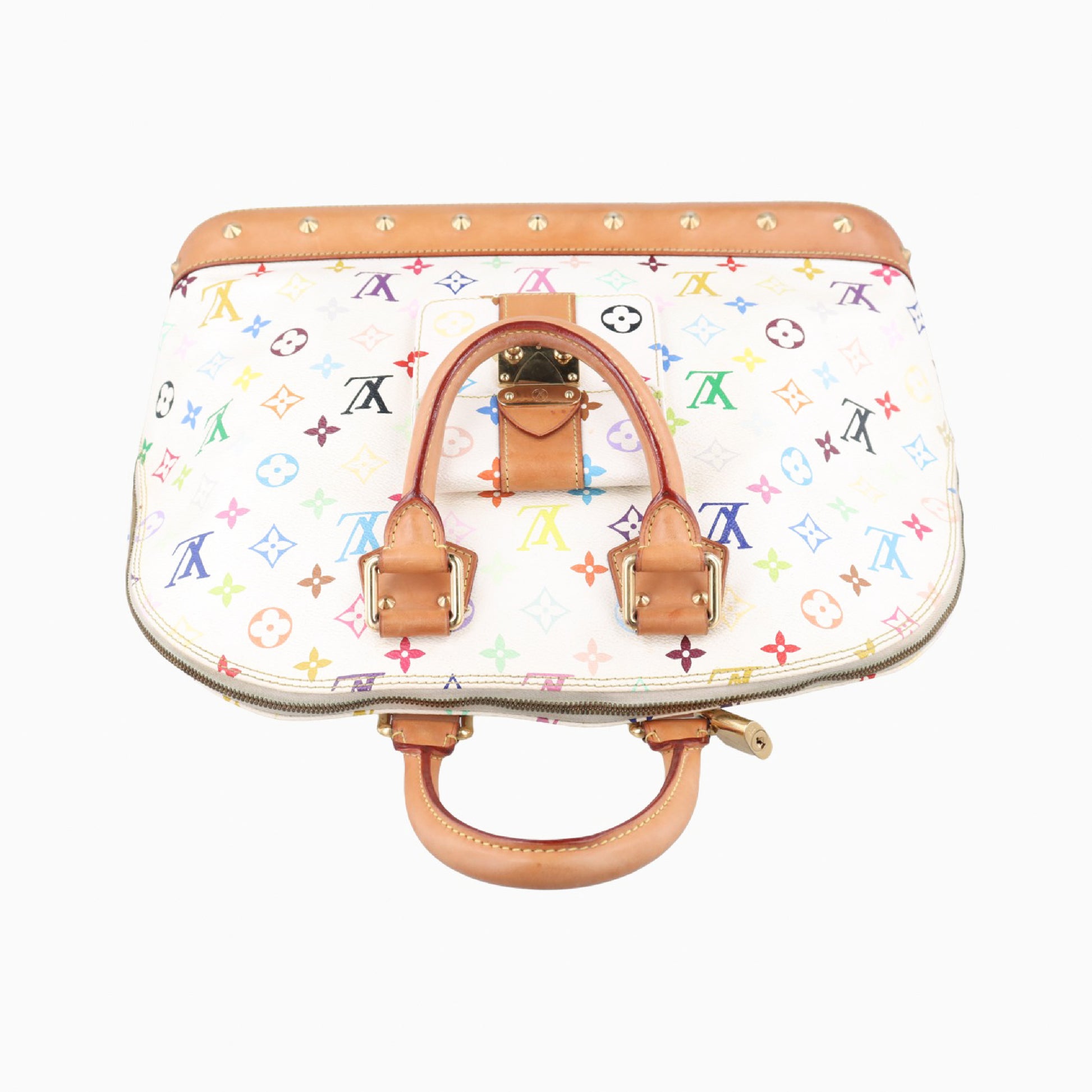 LOUIS VUITTON Alma GM Bron Monogram Multicolore M40441RC1191 Shoulder Bag