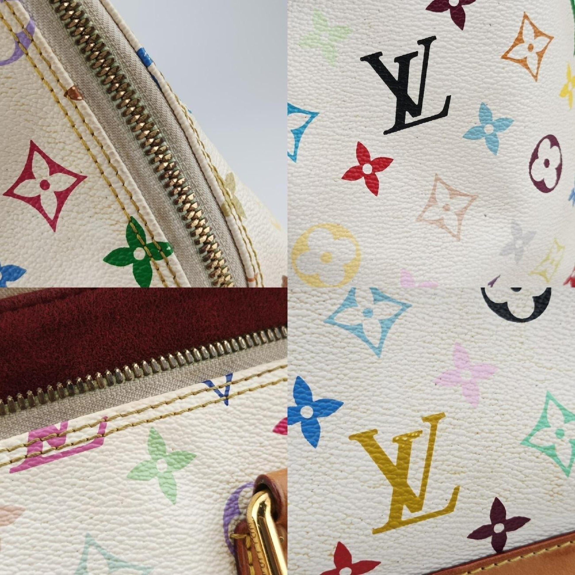 LOUIS VUITTON Alma GM Bron Monogram Multicolore M40441RC1191 Shoulder Bag