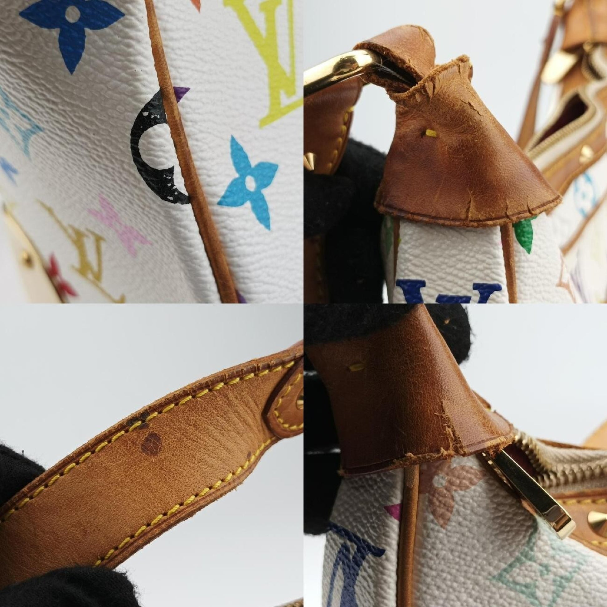 LOUIS VUITTON Boulogne Blanc Monogram Multicolore M92660 Shoulder Bag 
