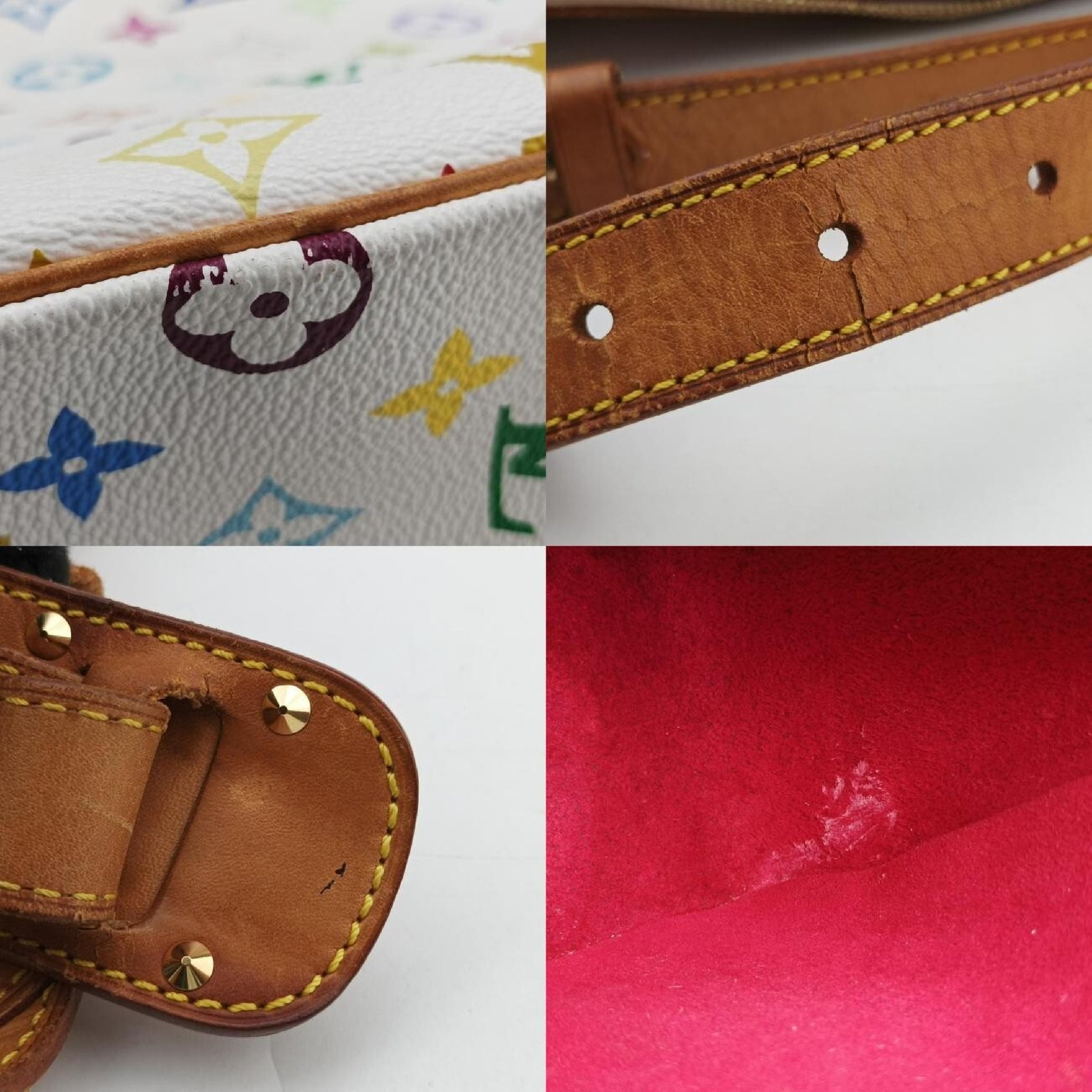 LOUIS VUITTON Boulogne Blanc Monogram Multicolore M92660 Shoulder Bag 
