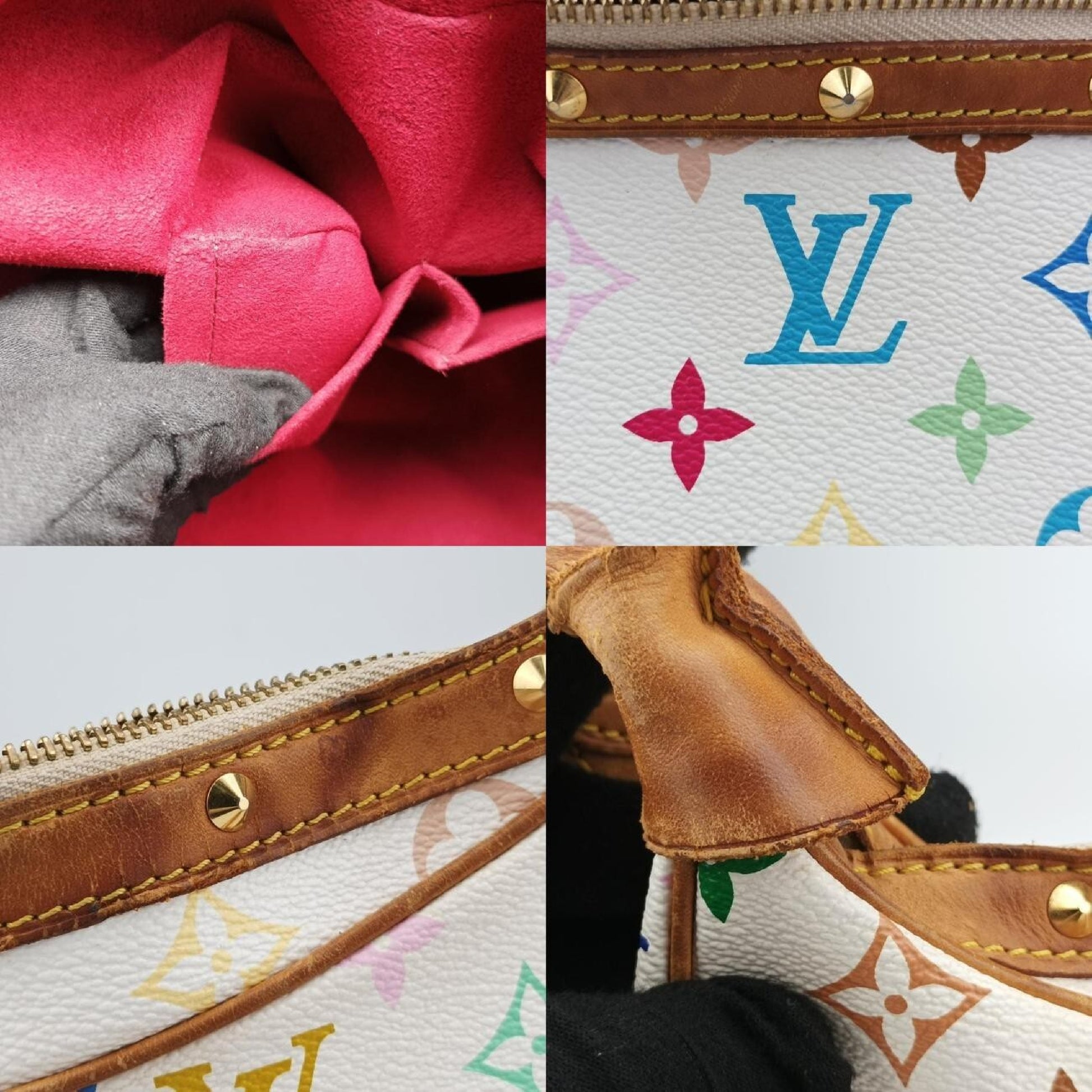 LOUIS VUITTON Boulogne Blanc Monogram Multicolore M92660 Shoulder Bag 
