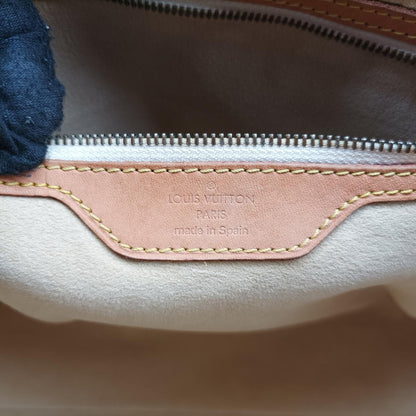 LOUIS VUITTON Hampstead MM Azur Damier Canvas Shoulder Bag N51206CA3068