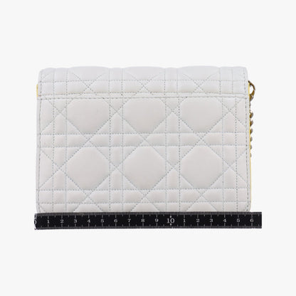 Dior Miss Dior Promenade Clutch with Chain, Multicolored Lambskin, 12-MA-0115 Shoulder Bag