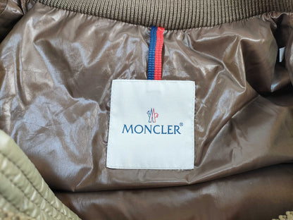 MONCLER Khaki Down Jacket