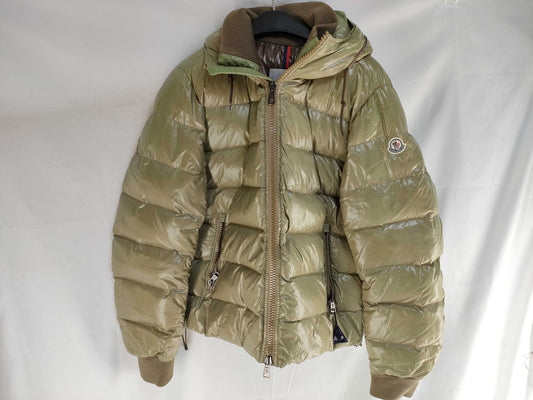 MONCLER Khaki Down Jacket