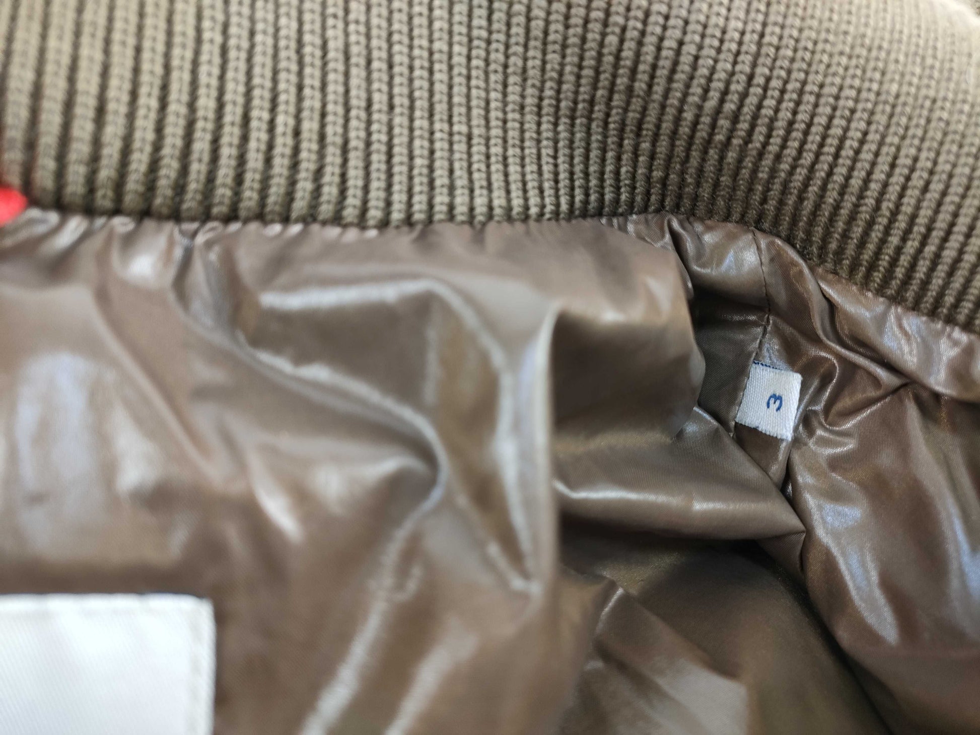 MONCLER Khaki Down Jacket