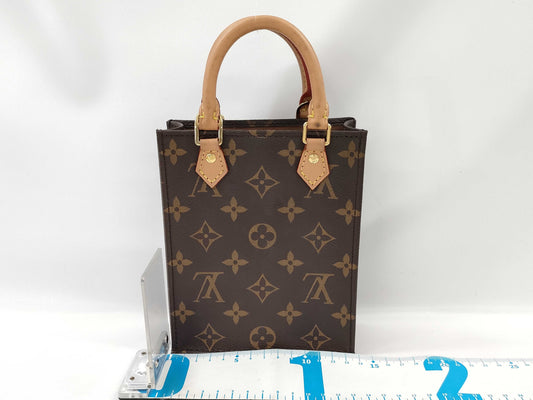 LOUIS VUITTON LOUIS VUITTON Monogram Louis Vuitton Petite Sac Plat Shoulder Bag Shoulder Bag Handbag