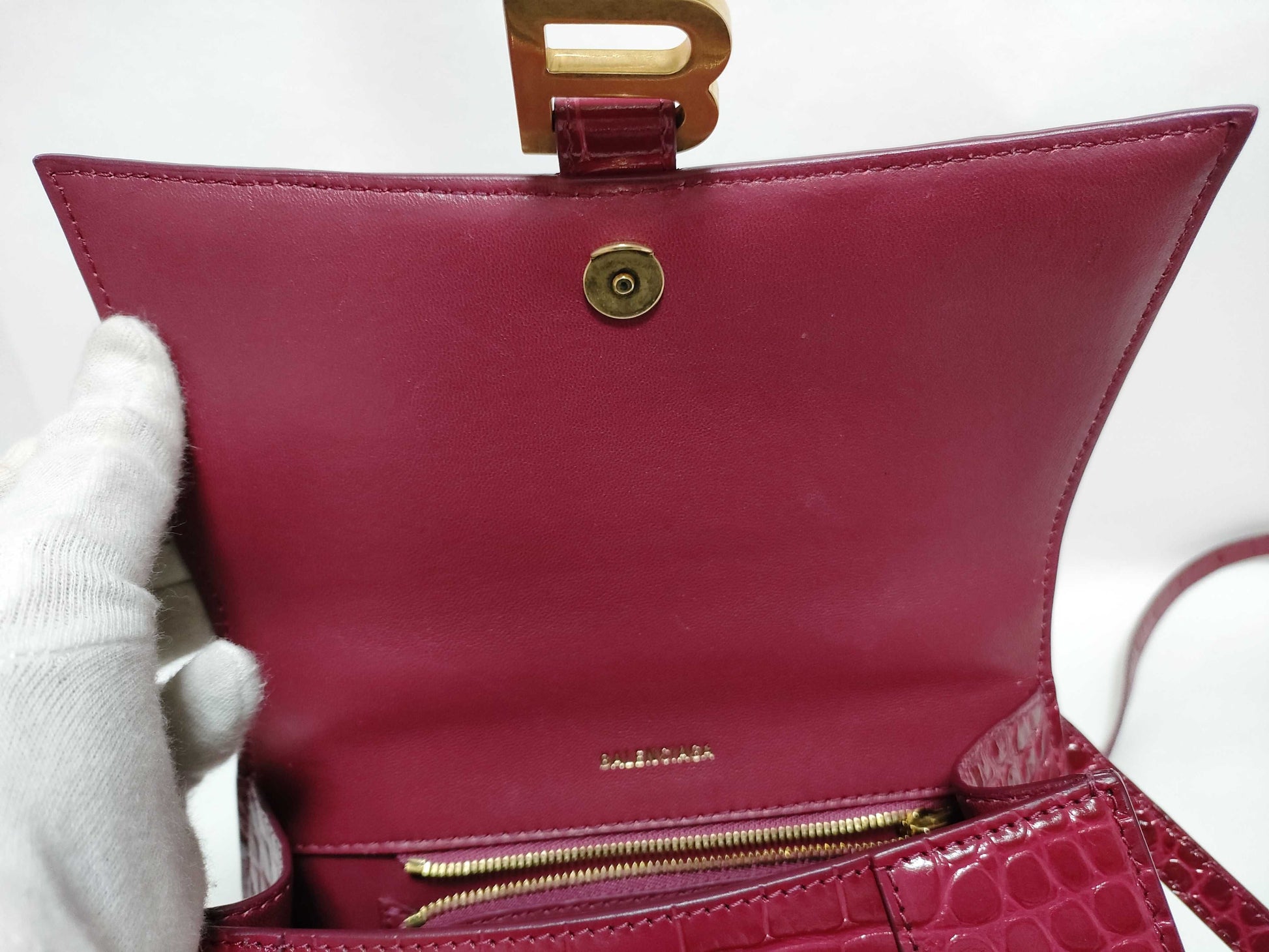 BALENCIAGA BALENCIAGA Embossed Shoulder Bag Handbag