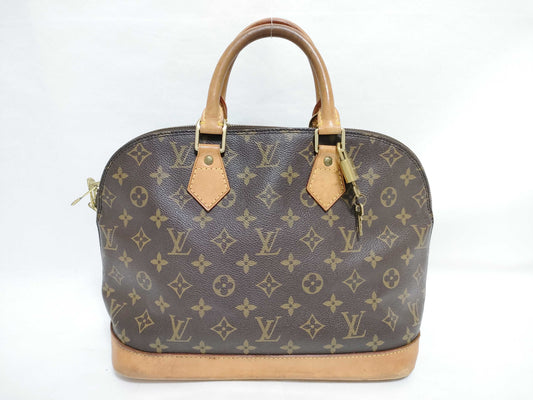 LOUIS VUITTON M51130 Monogram LOUIS VUITTON Alma Monogram Handbag Handbag