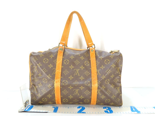 LOUIS VUITTON Monogram Sax Souple Boston Bag 35 Boston Bag