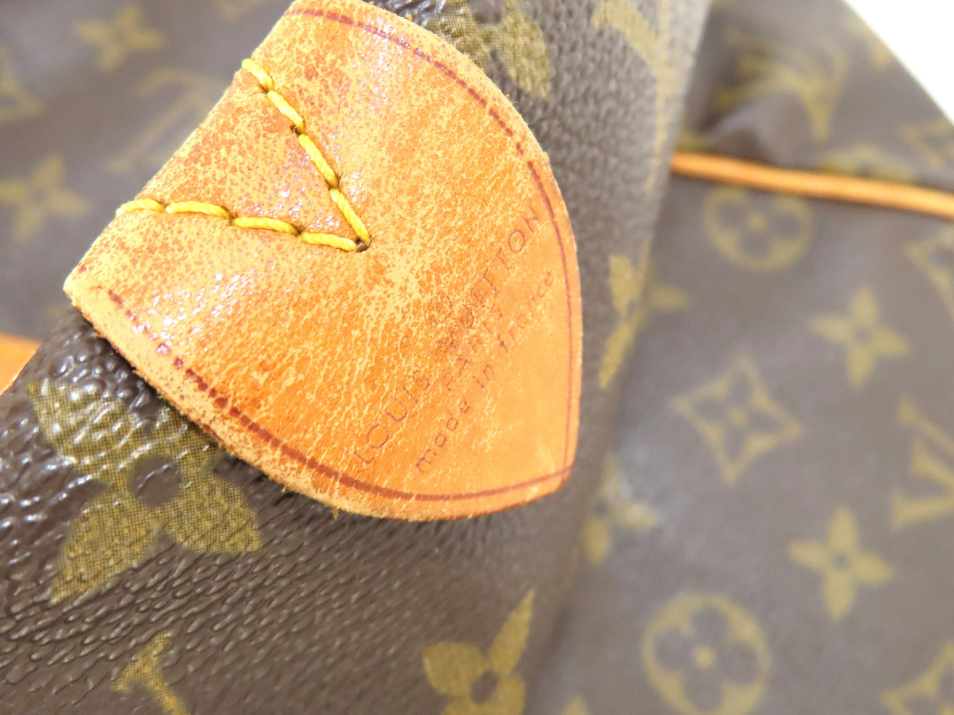 LOUIS VUITTON Monogram Sax Souple Boston Bag 35 Boston Bag