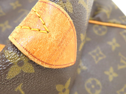 LOUIS VUITTON Monogram Sax Souple Boston Bag 35 Boston Bag