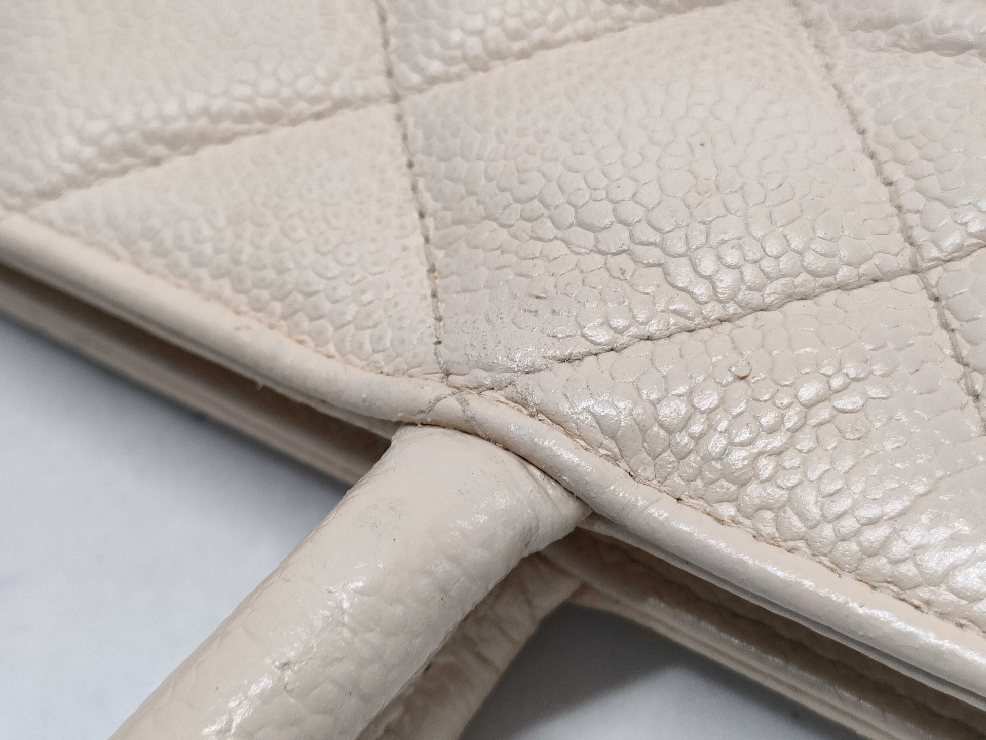 CHANEL Caviar Skin Reproduction Tote Bag