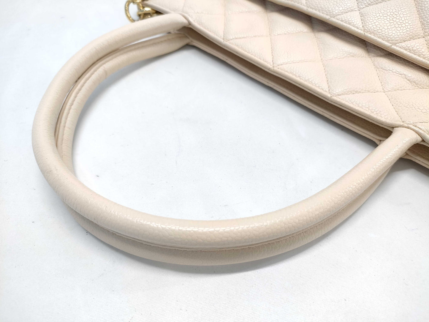 CHANEL Caviar Skin Reproduction Tote Bag