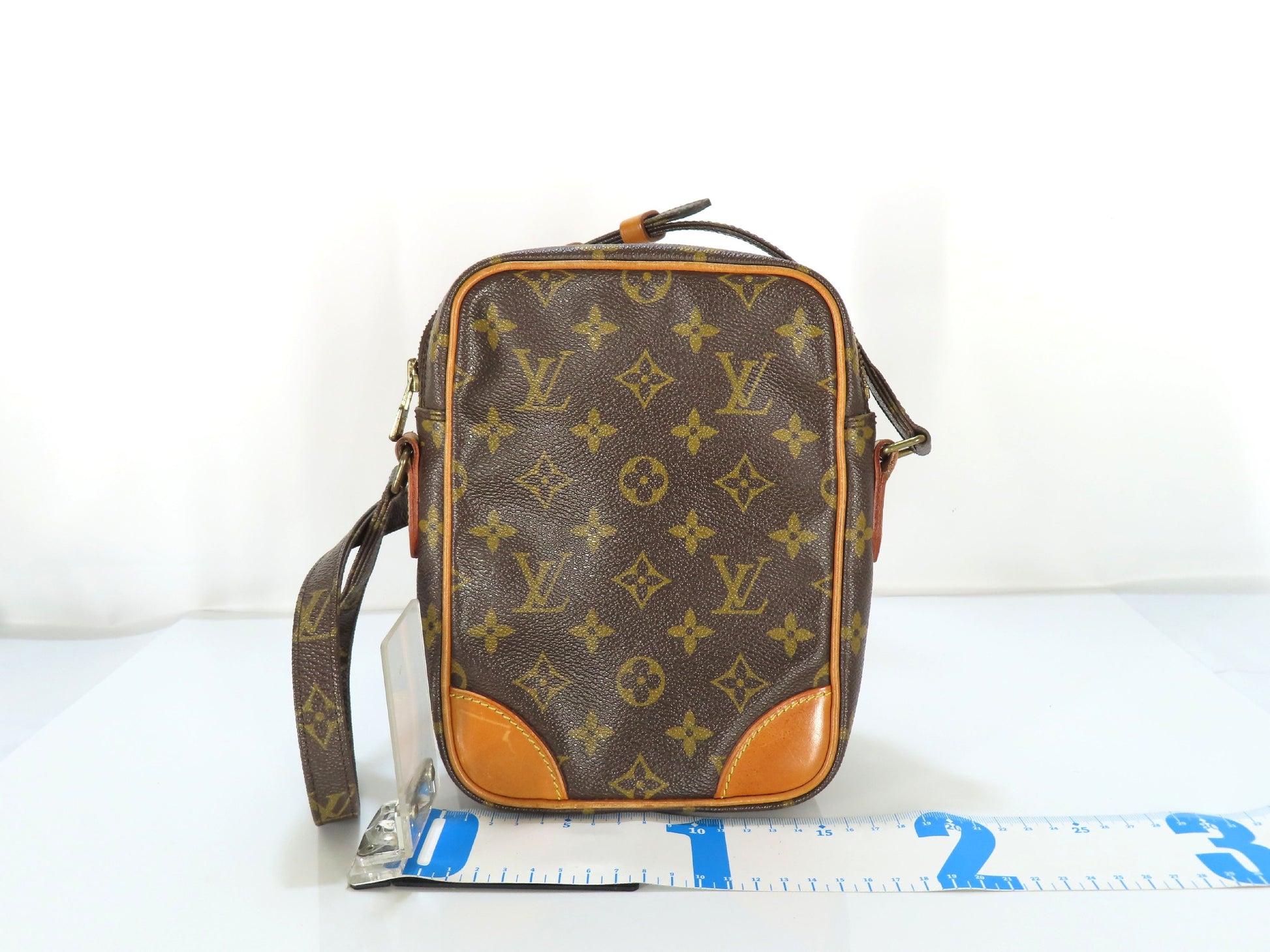 LOUIS VUITTON Monogram Amazon Engraved Shoulder Bag