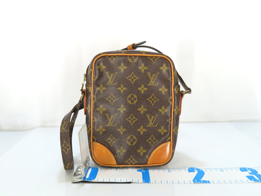 LOUIS VUITTON Monogram Amazon Engraved Shoulder Bag