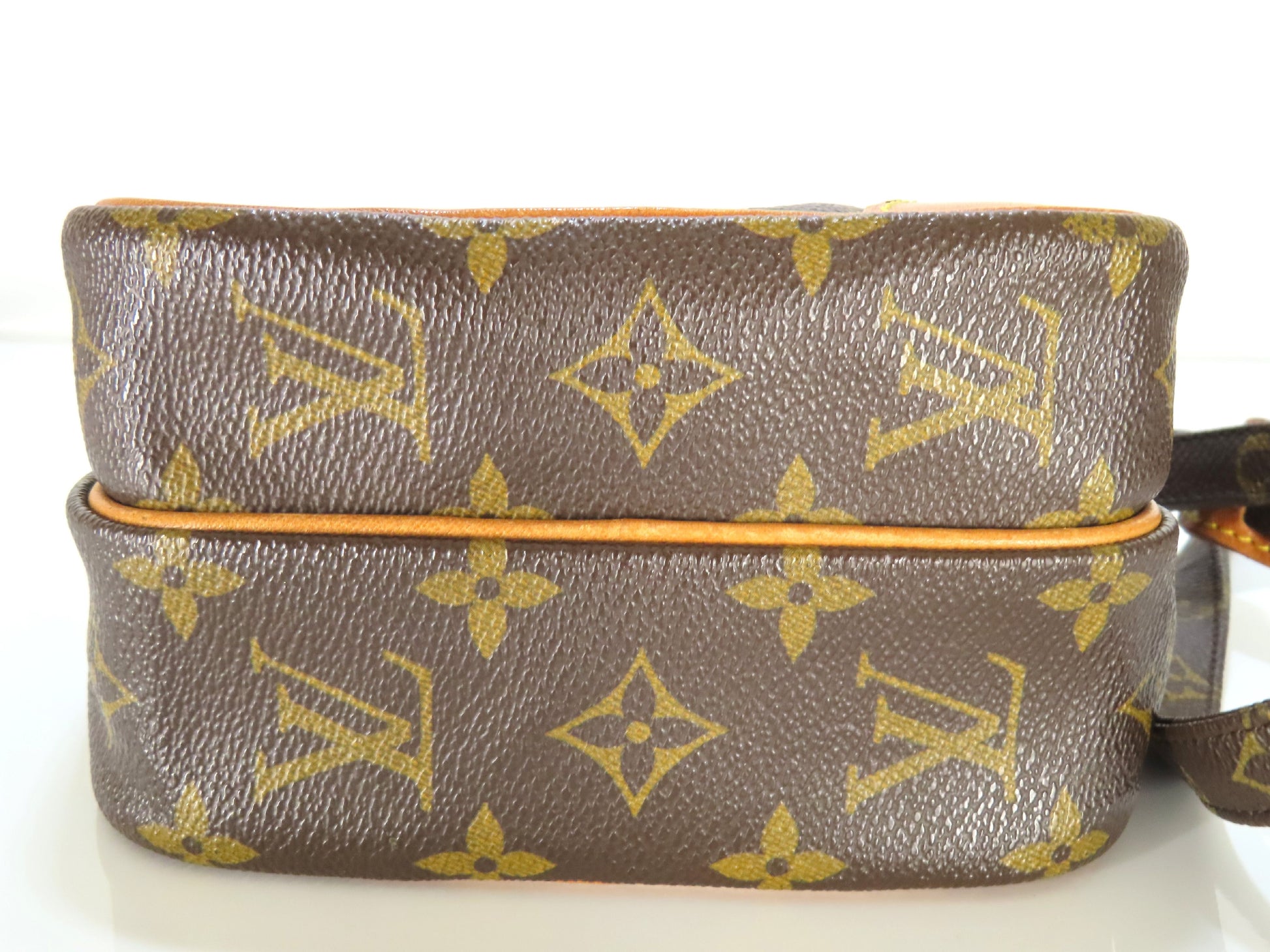LOUIS VUITTON Monogram Amazon Engraved Shoulder Bag