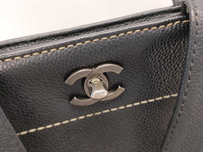CHANEL Caviar Handbag Handbag