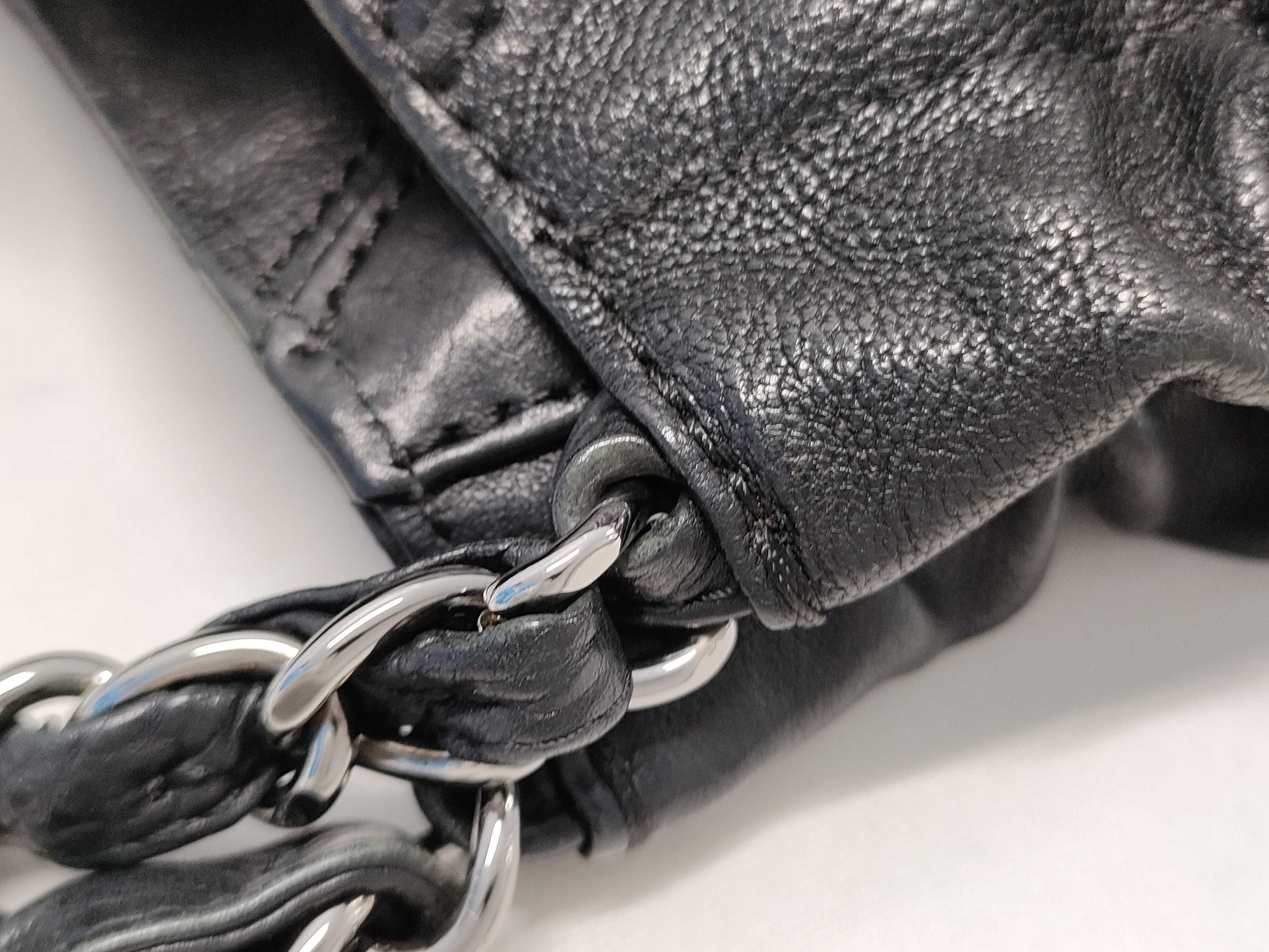 CHANEL Caviar Skin Matelasse Caviar Coco Cabas GM Shoulder Bag