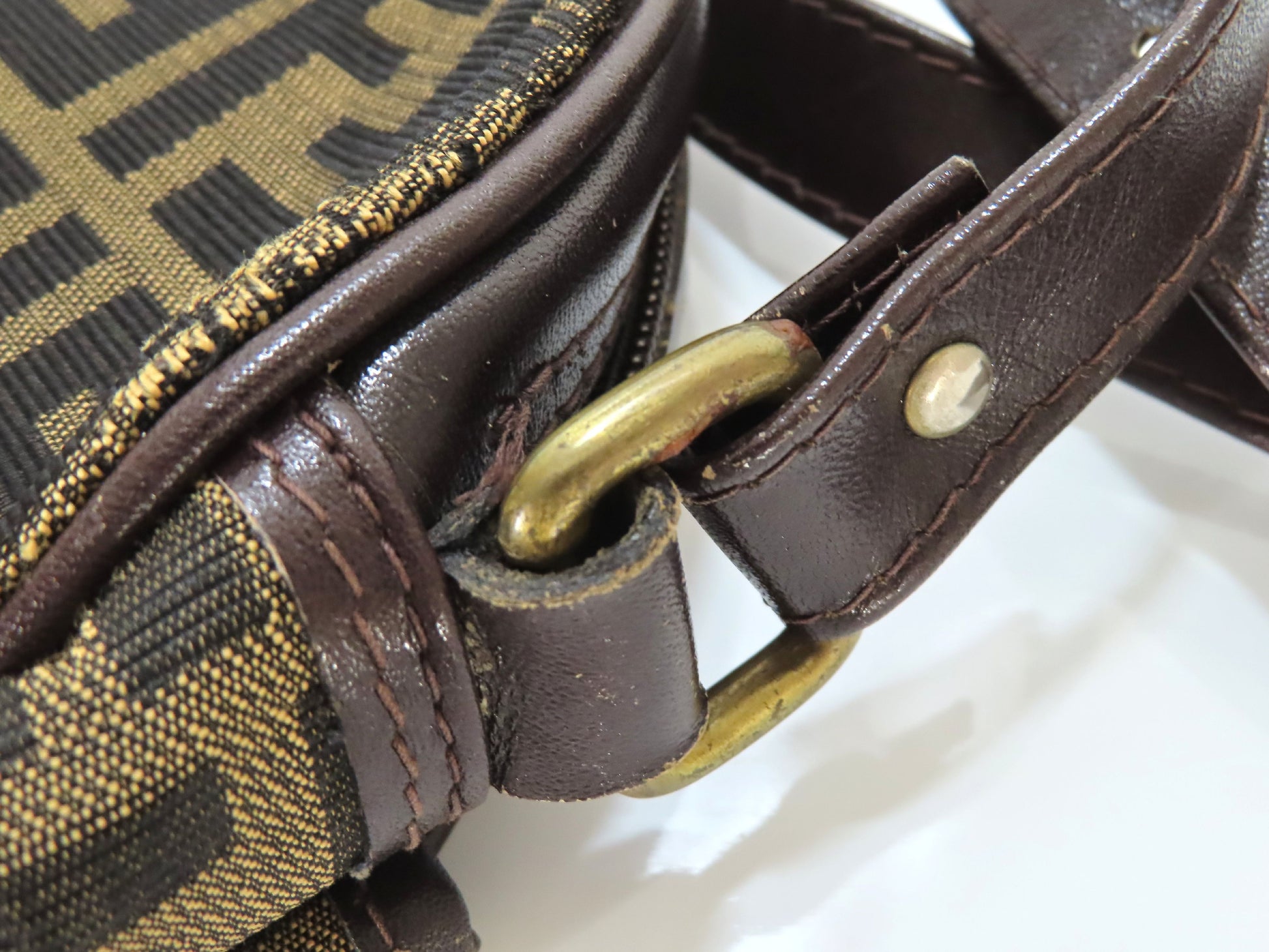 FENDI Zucca pattern Zucca shoulder bag