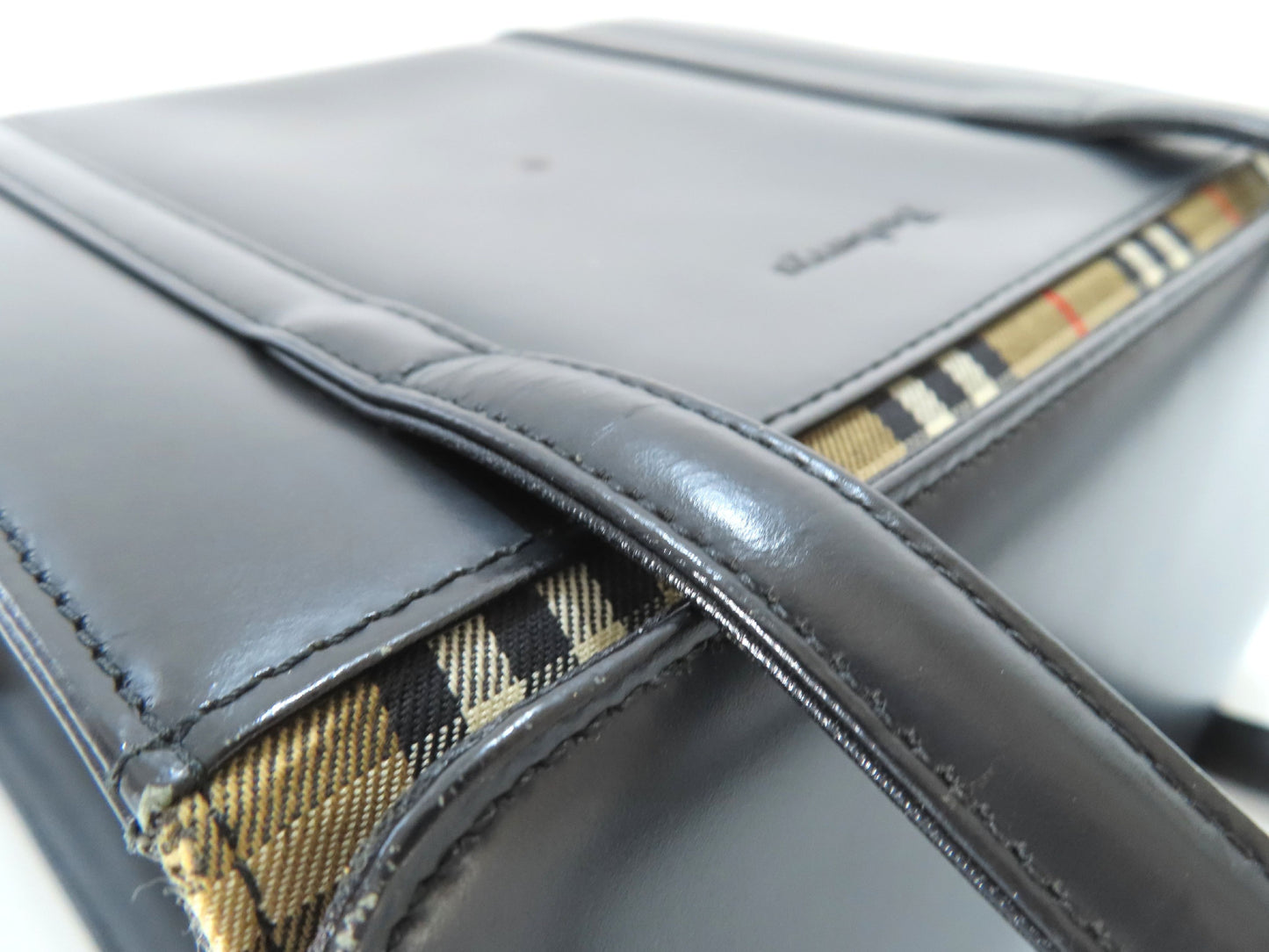 BURBERRY Leather Handbag Handbag