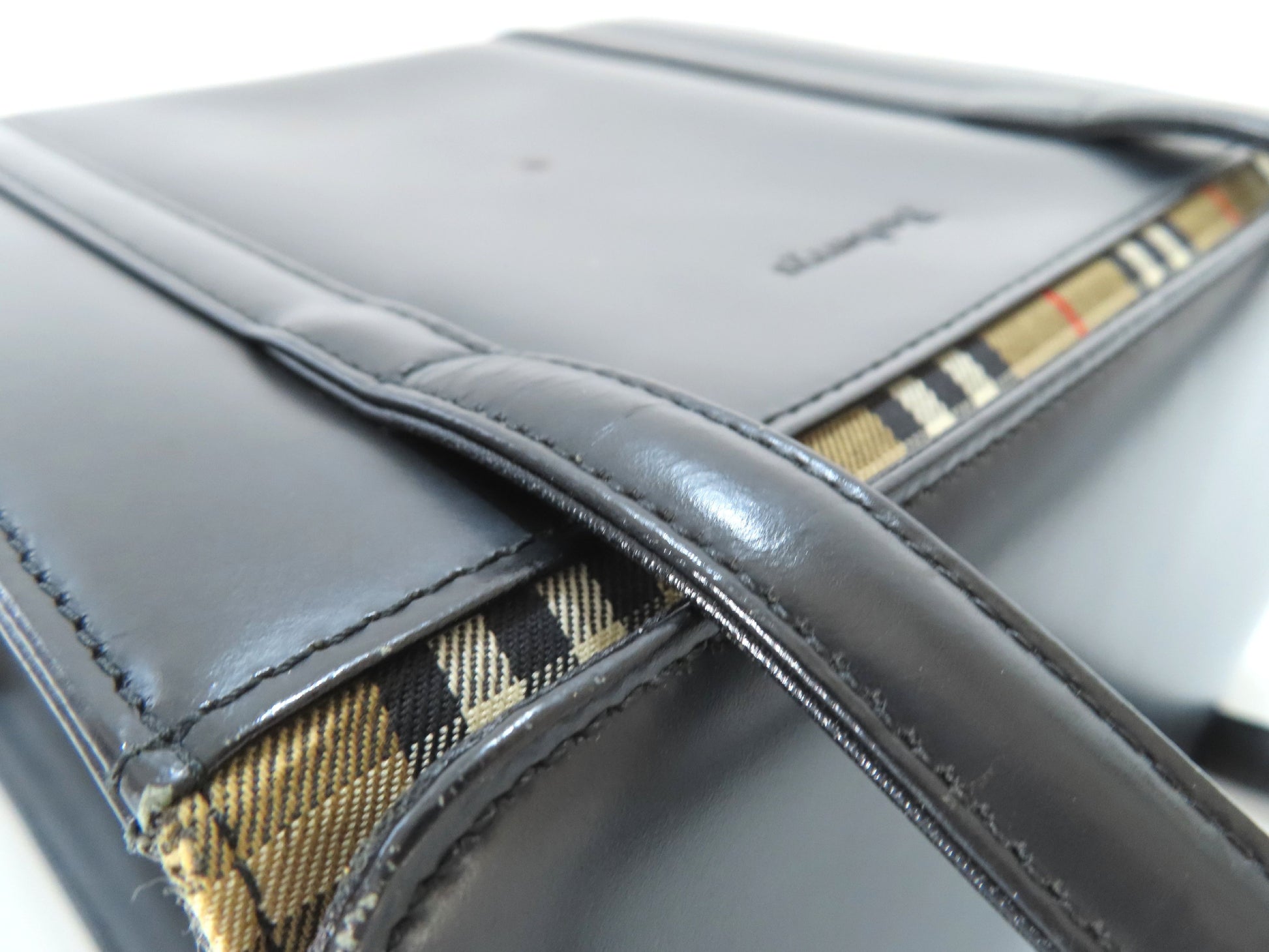 BURBERRY Leather Handbag Handbag