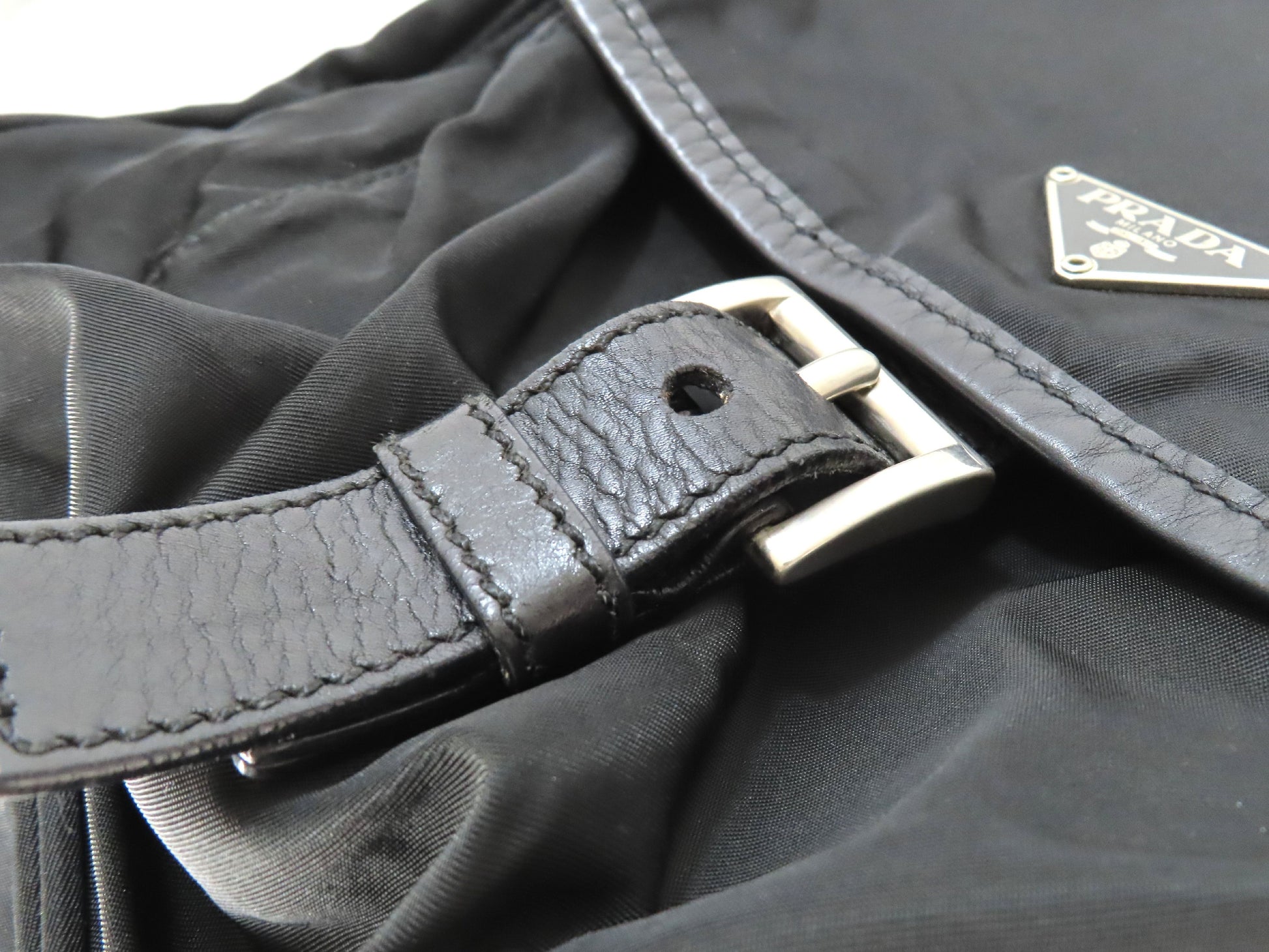 PRADA Nylon Tessuto Shoulder Bag