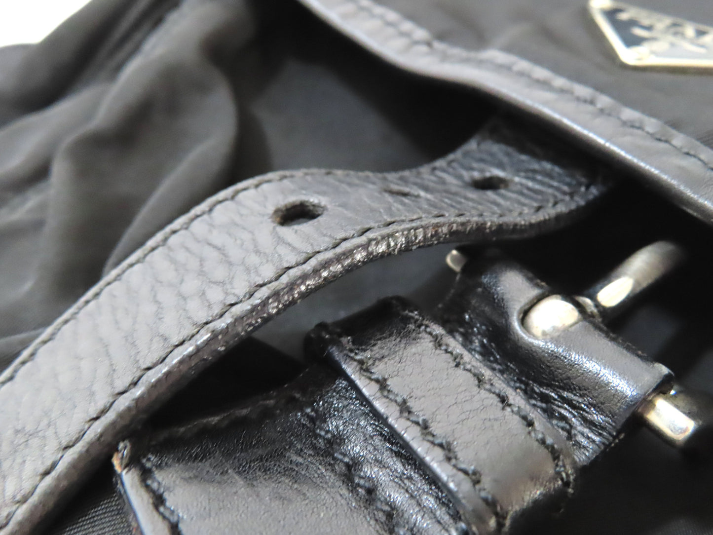 PRADA Nylon Tessuto Shoulder Bag
