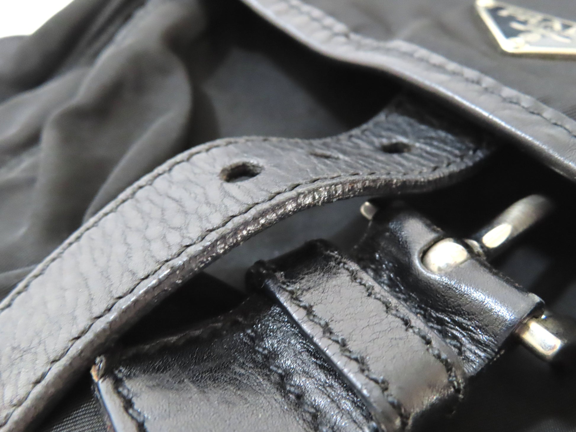 PRADA Nylon Tessuto Shoulder Bag